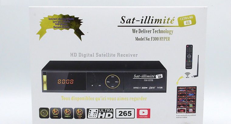 DEMO SAT-ILLIMITE F300 Hyper NEUF