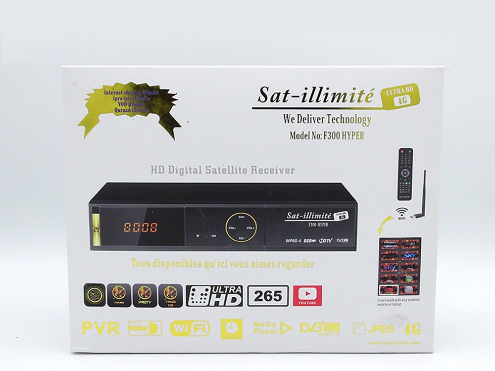 DEMO SAT-ILLIMITE F300 Hyper NEUF